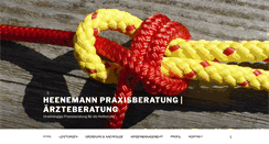 Desktop Screenshot of praxisberatung.heenemann.de