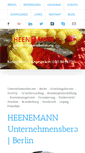 Mobile Screenshot of heenemann.de